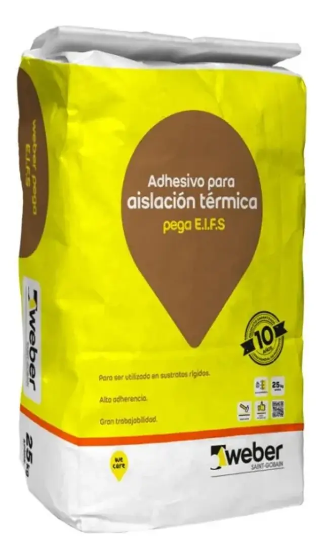 Adhesivo Eifs 25Kg Weber Pega Eifs