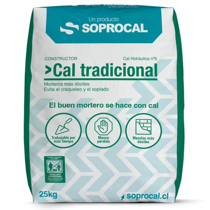 Cal Hidraulica 25Kg Artical