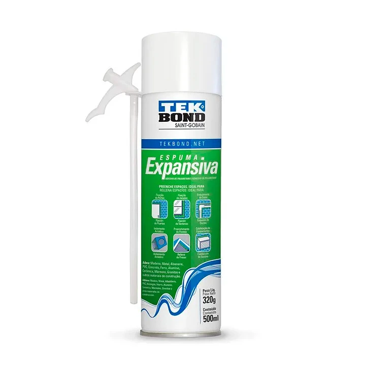 Espuma Expansiva Pu 320 gr Tek Bond