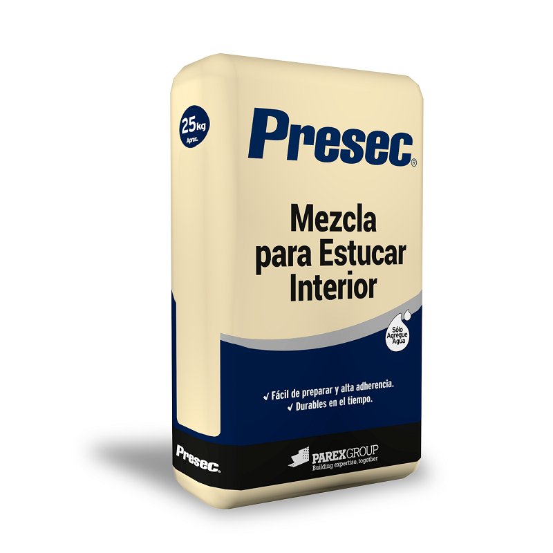 Estuco Interior 25Kg Presec I-01