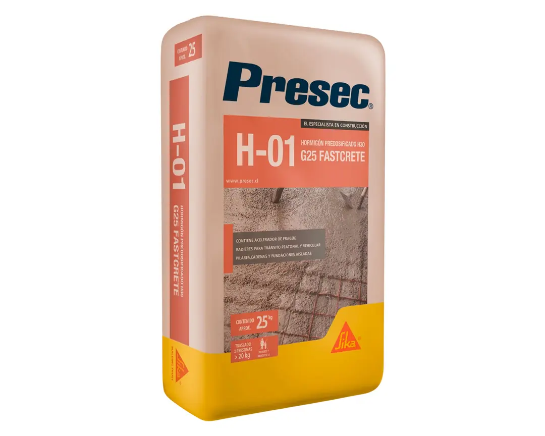 Hormigón H30 25Kg Presec H-01