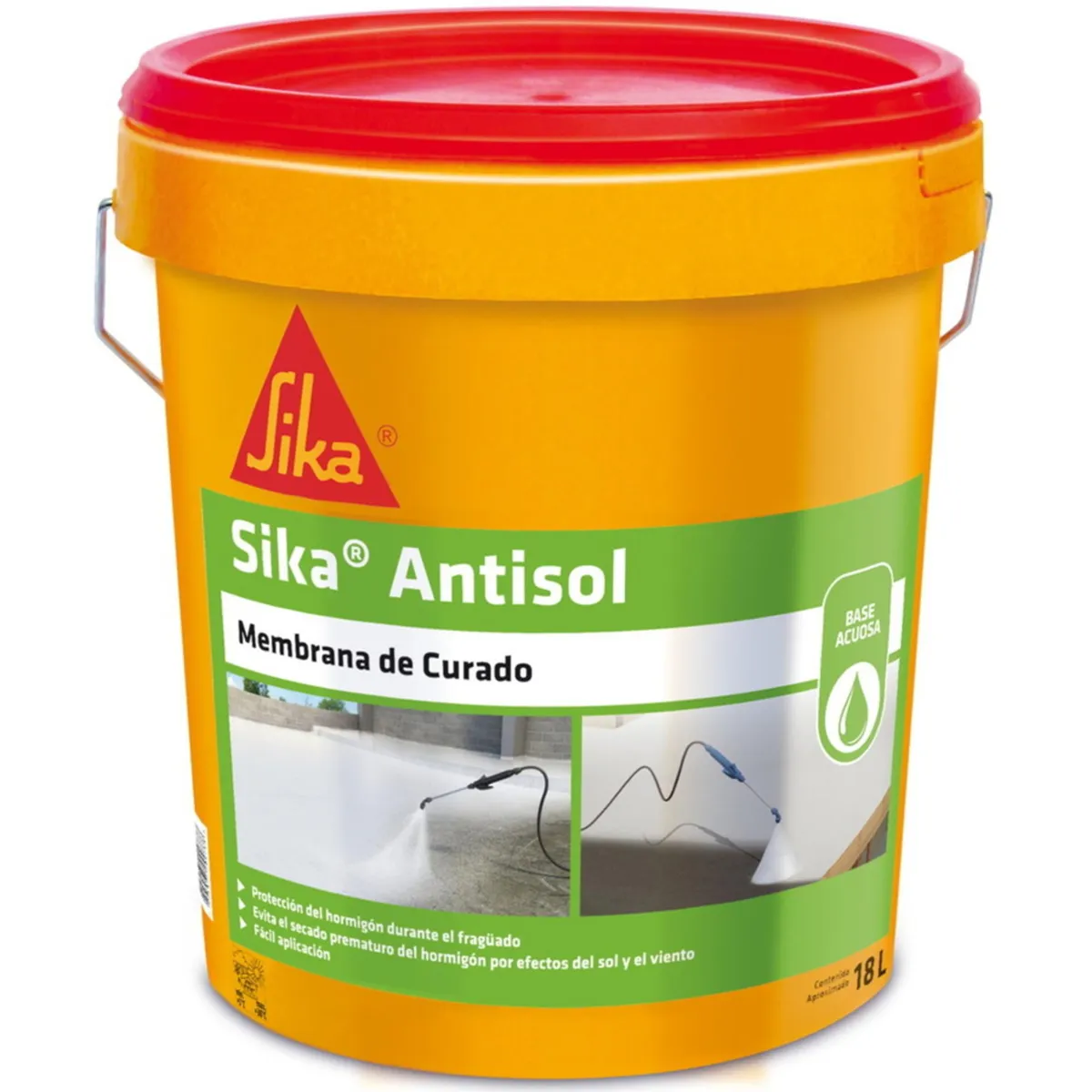 Membrana De Curado B/A 18L Sika Antisol