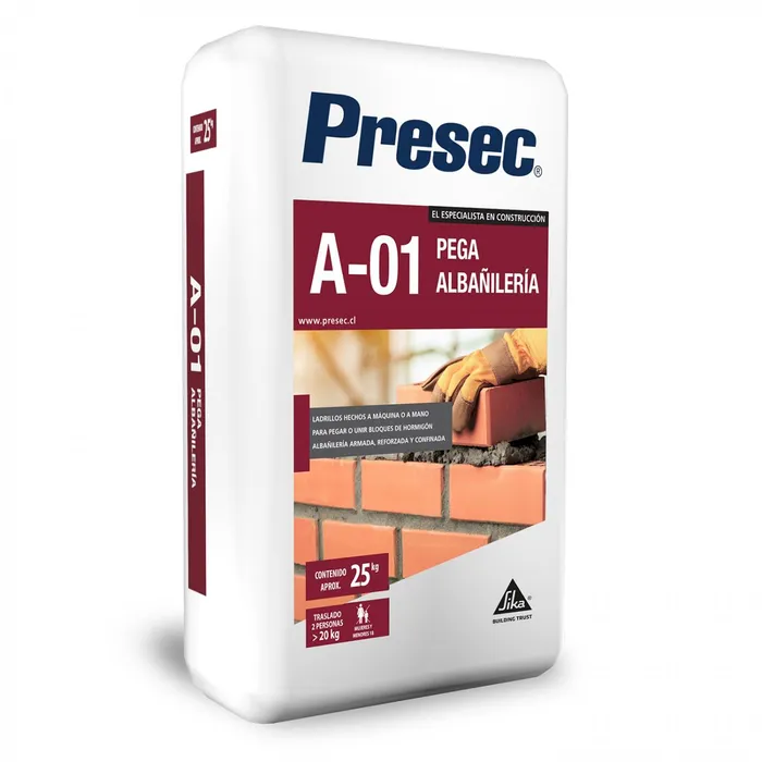 Pega Albañileria 25Kg Presec A-01