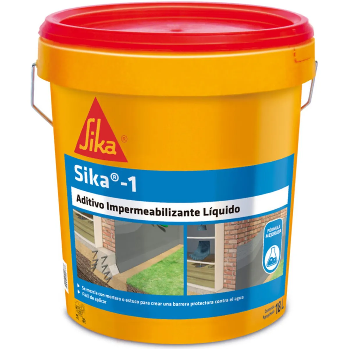 Impermeabilizante 18L Sika-1